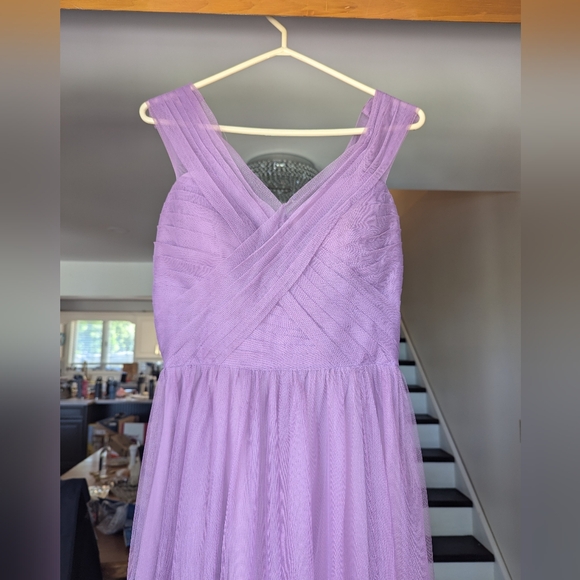Tully and Chantilly Amethyst Bridesmaids dress - Picture 6 of 12